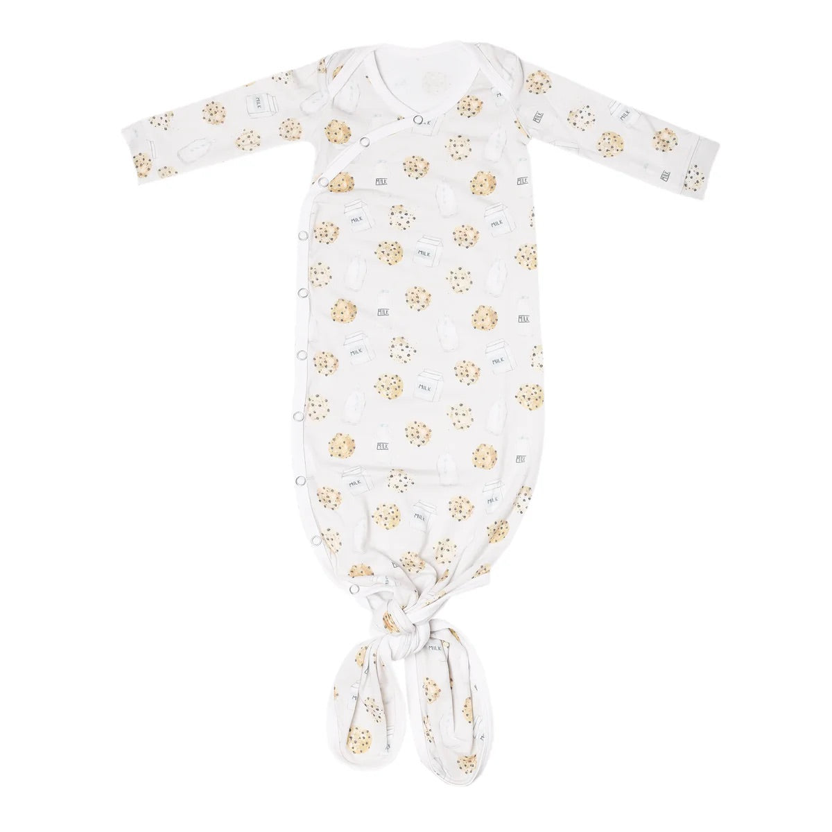 Copper Pearl Newborn Knotted Gown