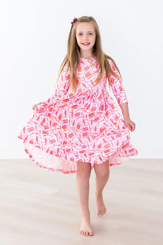 Let’s Go Girls Twirl Dress