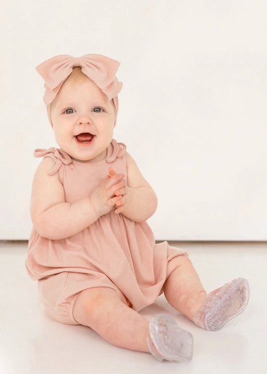 Pink Petals Romper