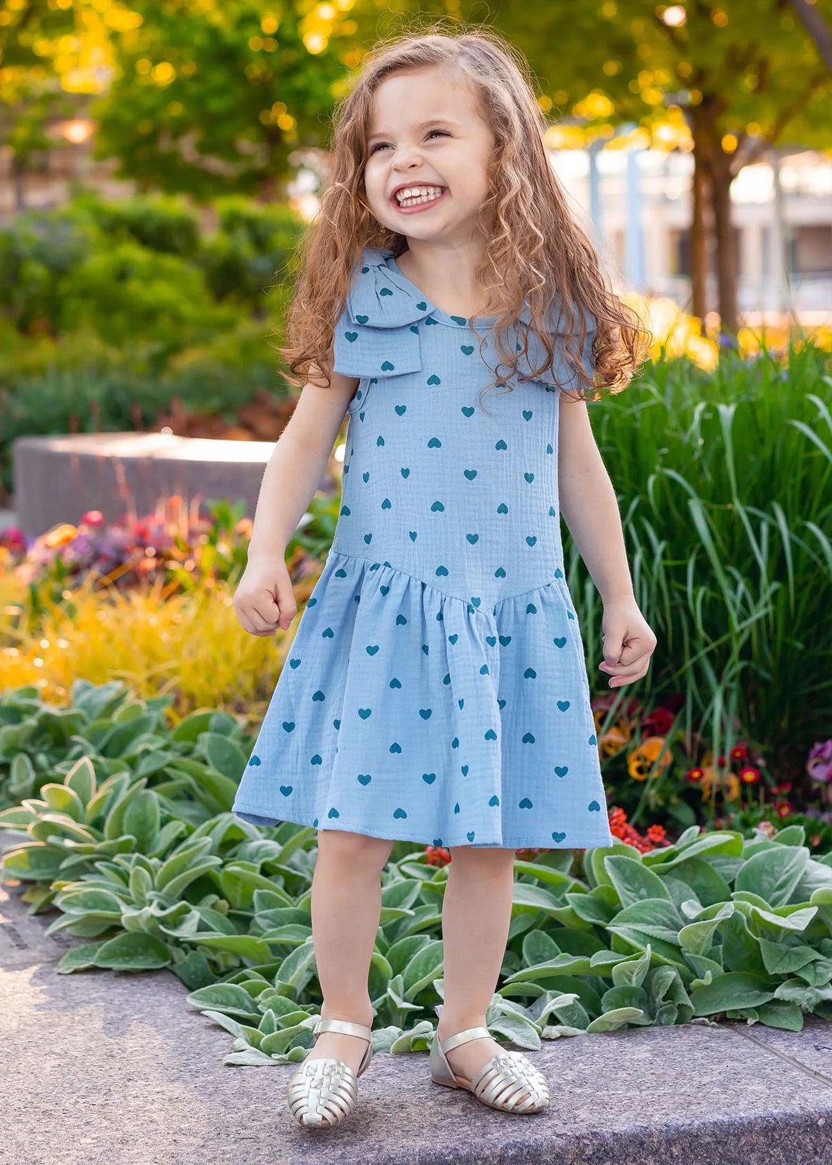 Bella Blue Dress - Toddler