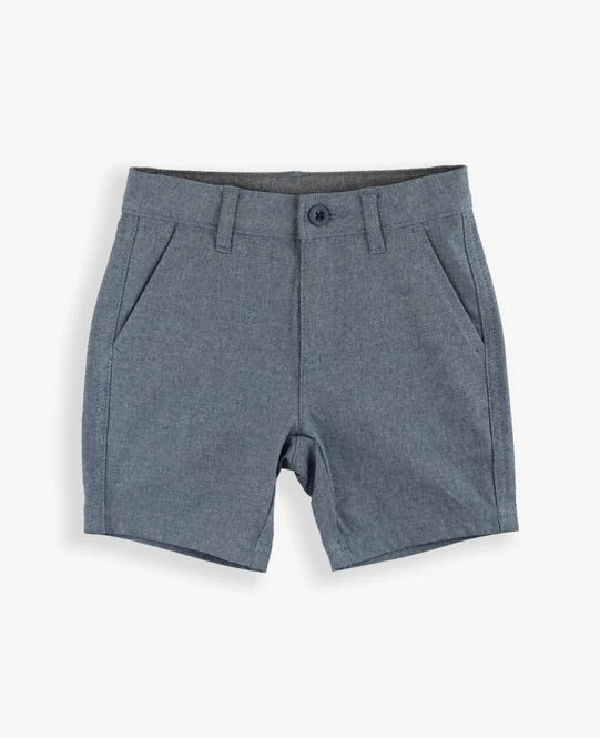 Heather Navy Hybrid Shorts