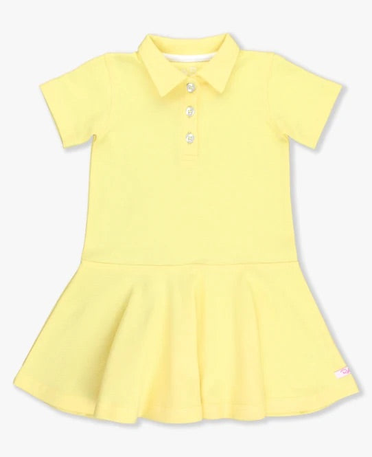 Banana Pique Polo Dress