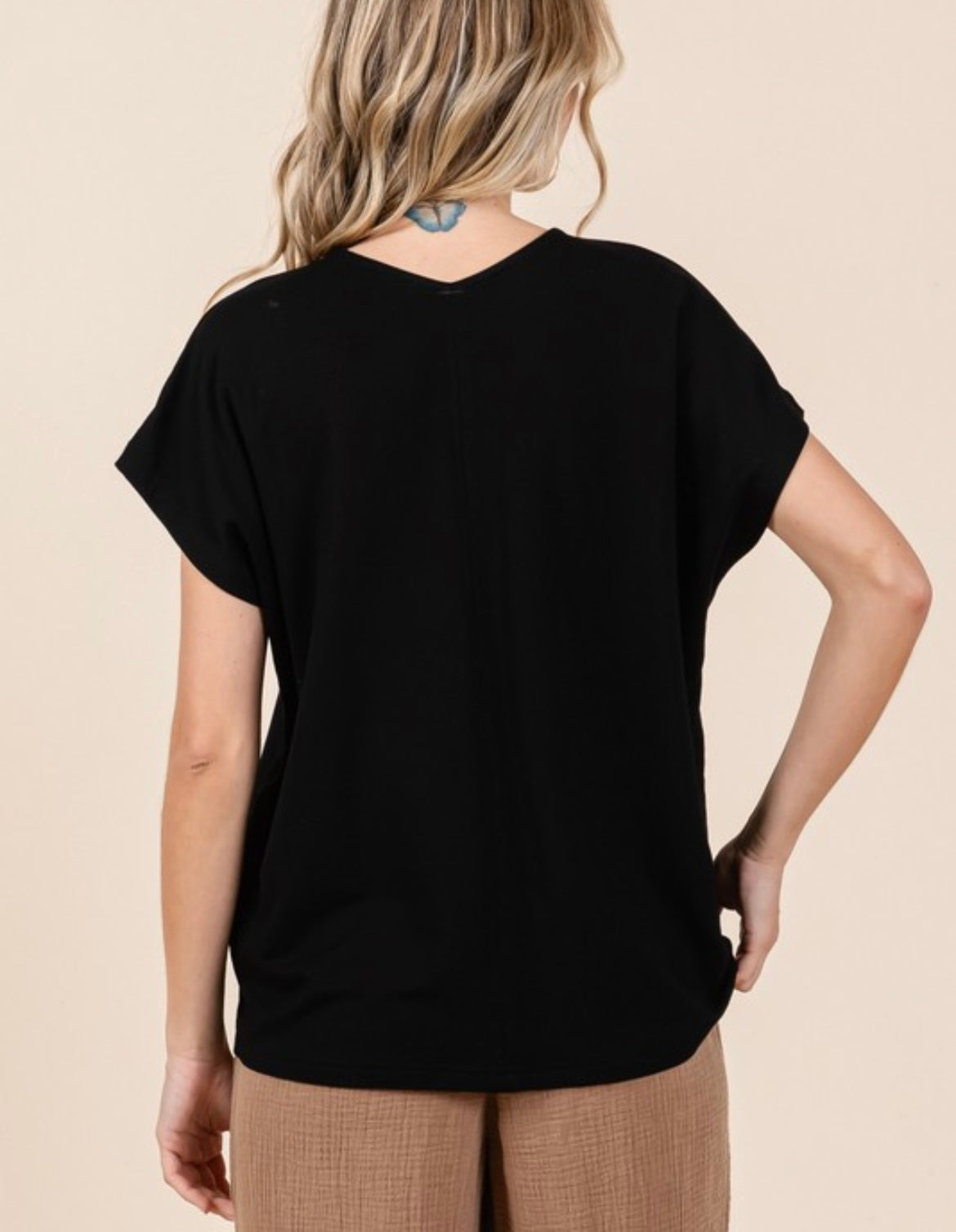 Super Soft Basic Tee — Black