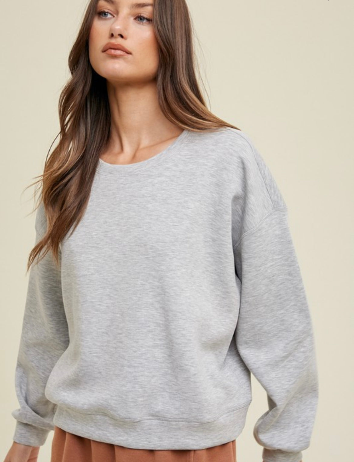 Scuba Sweatshirt — Heather Grey