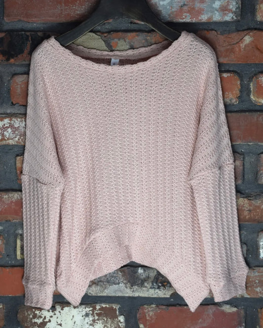 Pink Knitted Sweater