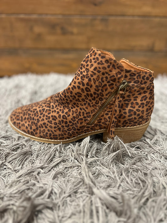 Leopard Ankle Booties