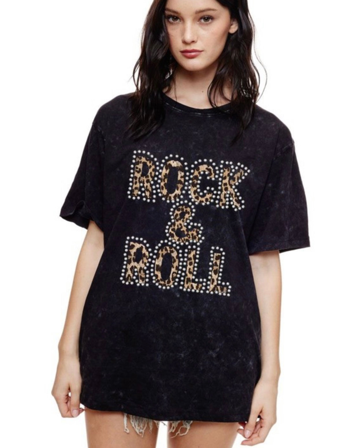 Puff Leopard Rock & Roll Tshirt