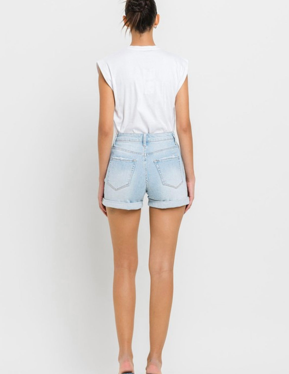 Roll Up Mom Shorts