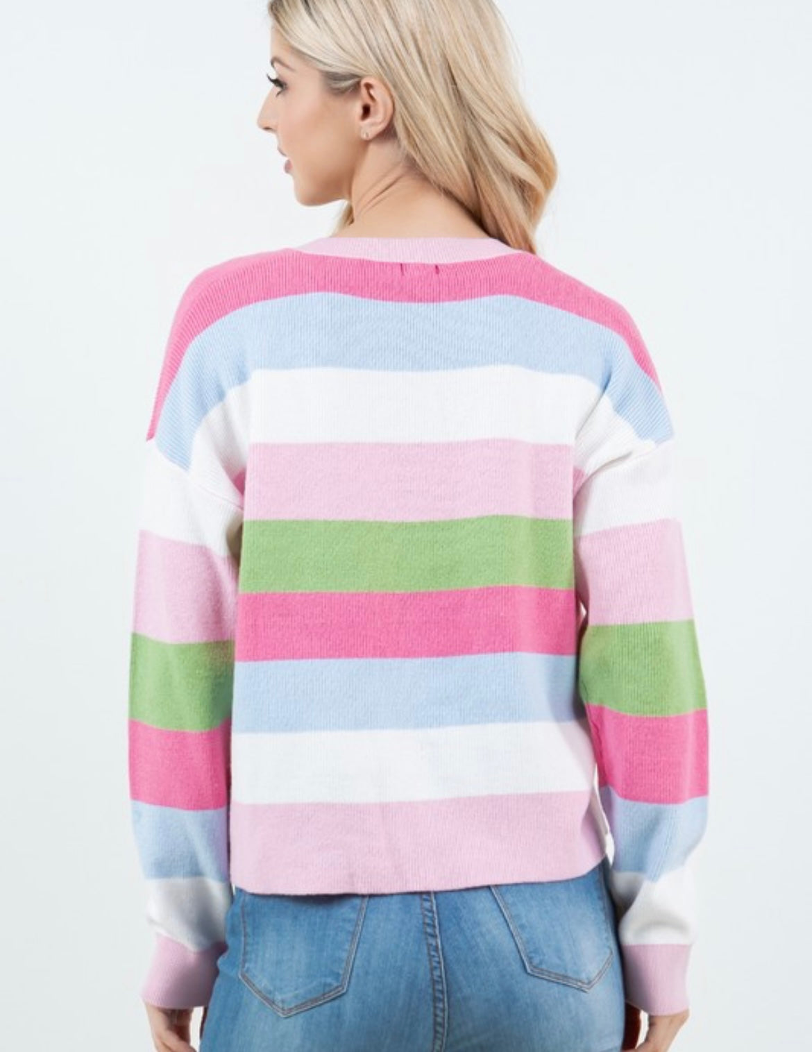 Multicolor Striped Sweater