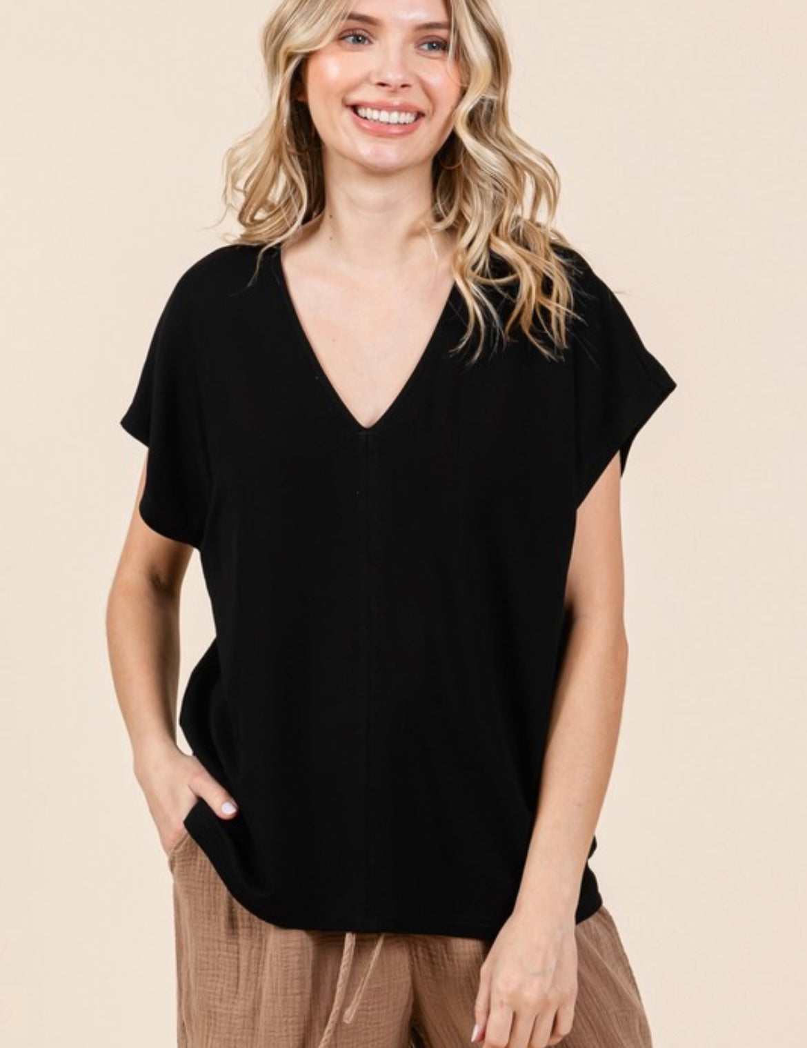 Super Soft Basic Tee — Black