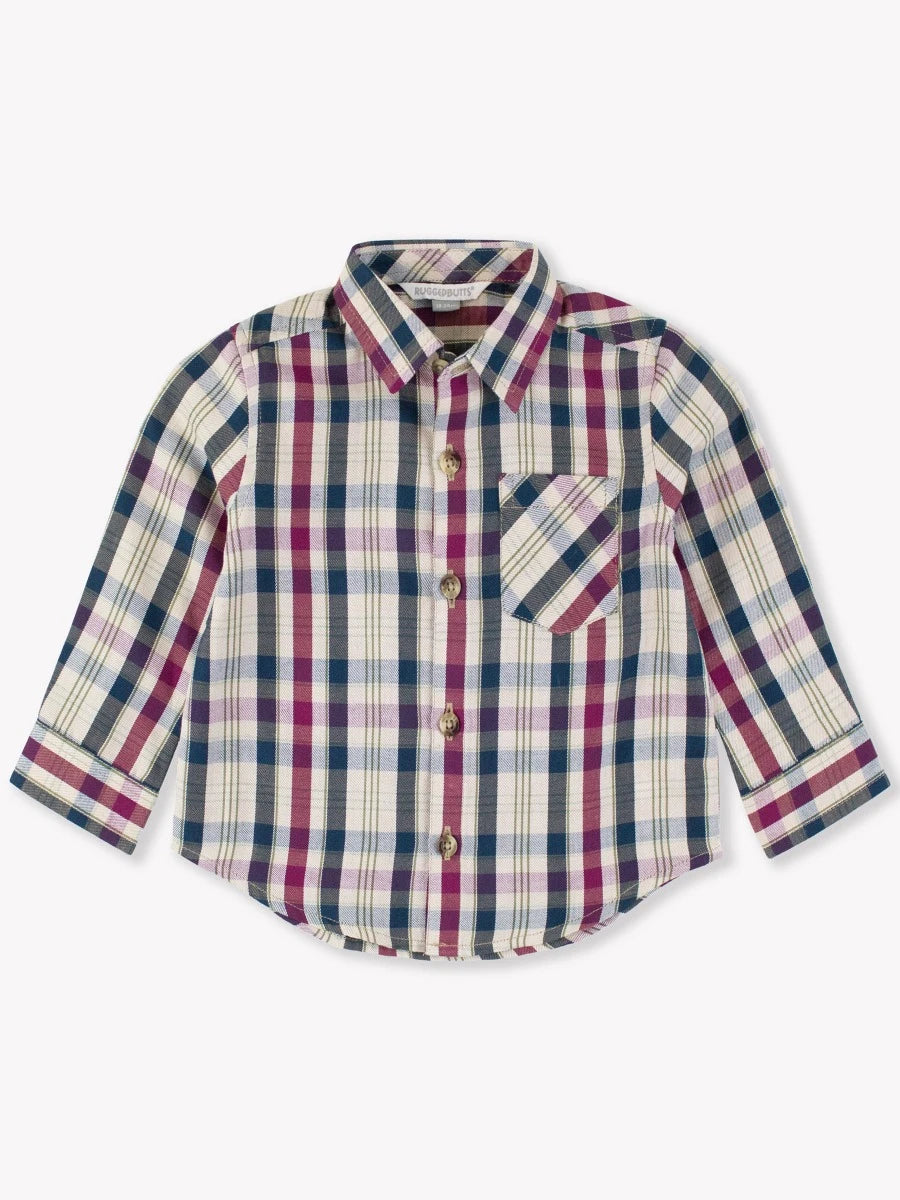 Rowan Plaid Long Sleeve Button Down