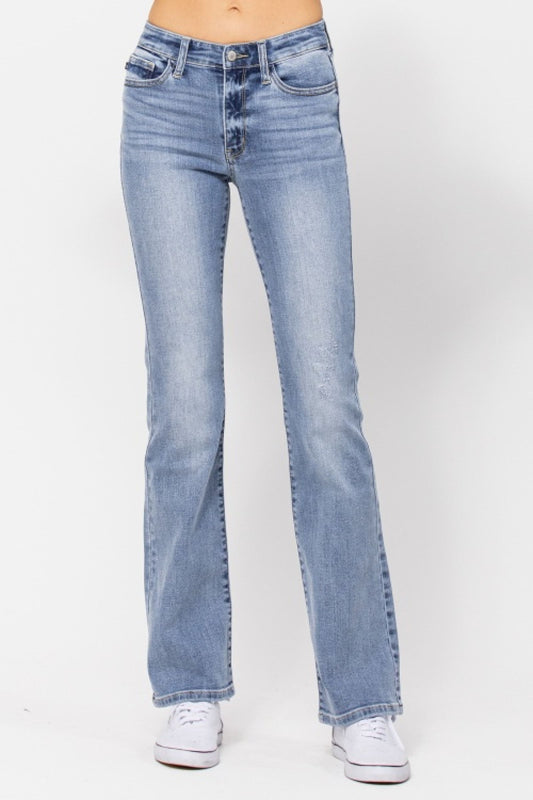 Core Mid-Rise Bootcut Jeans