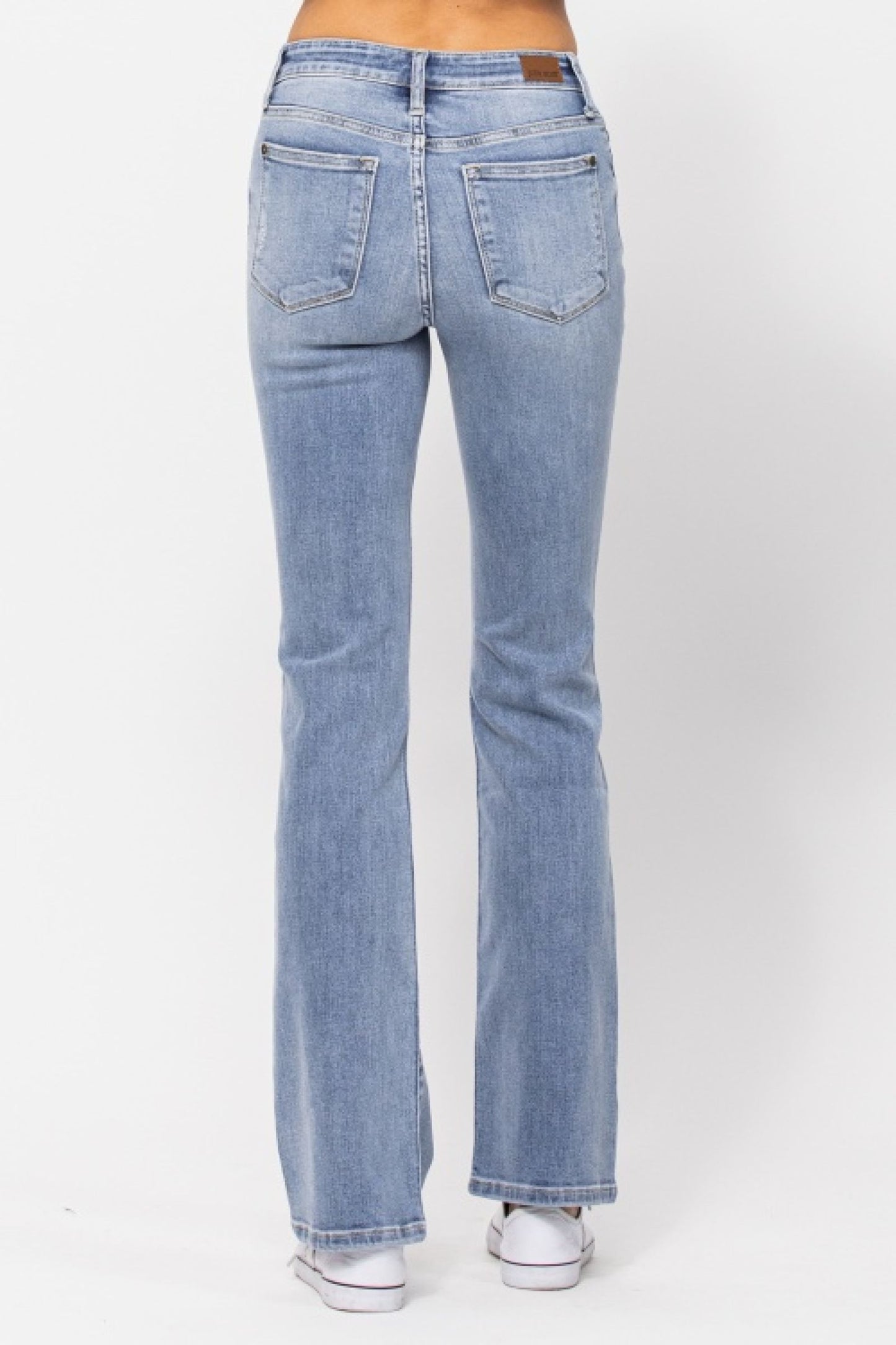 Core Mid-Rise Bootcut Jeans